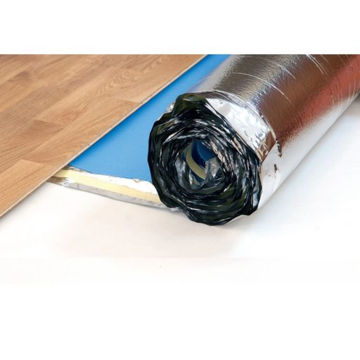 Alátét laminált padlóhoz Isofoam LF Premium 75 ALU PLUS kék 2 mm 