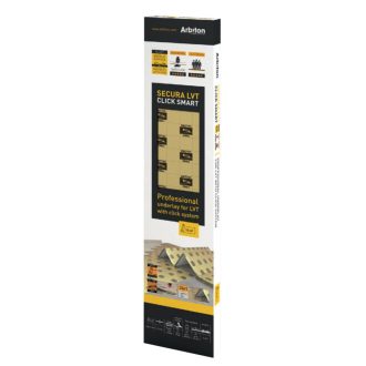   Alátét SPC/LVT padlóhoz Secura LVT Click Smart 1.5 mm (6.25 m2)