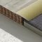 4 cm-es Alu profil Lencse Arany 0,9m