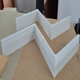 Szegélyléc fehér 8 cm magas Kaindl LG7818L