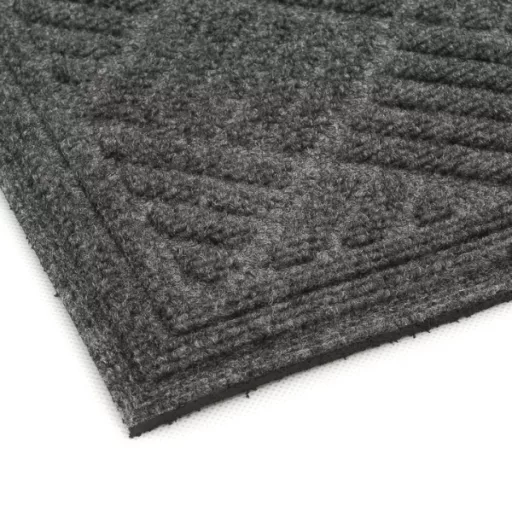 Lábtörlő Seta-Hali 45x75 Contours Parquet fekete