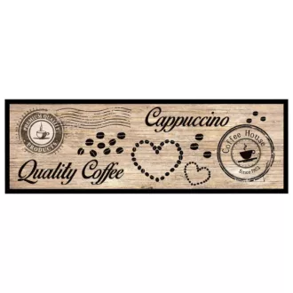 Konyhai szőnyeg Entry Cappuwood 50x150 cm