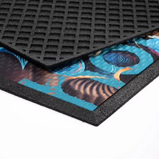 Lábtörlő Door Mat 45x75 Színes lepke mintás