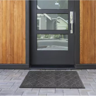 Lábtörlő Seta-Hali 45x75 Contours Parquet szürke