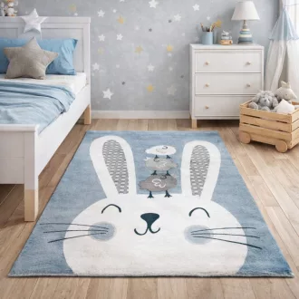 Szőnyeg Avanos Kids 8580A kék 80x150