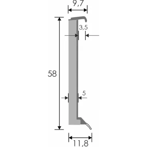 Design léc Fehér 36012