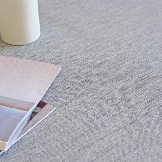   Impregnált futószőnyeg textil hatású világosszürke 65 cm