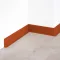 PVC Lágyszegély 50x15 mm Terrakotta
