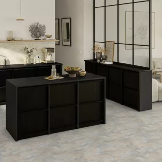 Tekercses PVC padló Modern Slate Grey Beige 2 m 