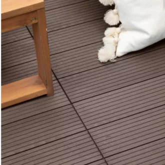   Easy Tile EcoDeck Teraszburkolat Cosmopolitan Coffe 45x45cm 
