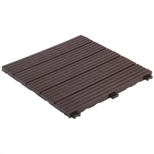 Easy Tile EcoDeck Teraszburkolat Cosmopolitan Coffe 45x45cm 
