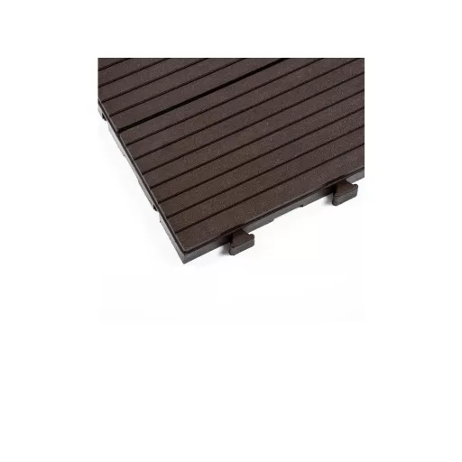 Easy Tile EcoDeck Teraszburkolat Cosmopolitan Coffe 45x45cm 
