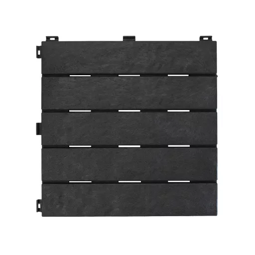 Easy Tile Teraszburkolat Cosmopolitan Grafit 30x30cm 15 mm
