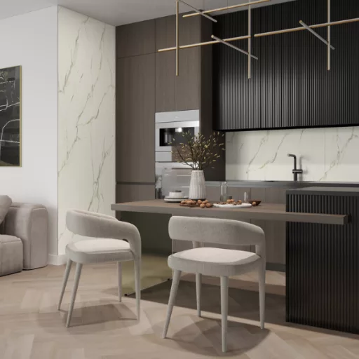 MODEE SPC FALBURKOLAT PIETRA SANTA WHITE (WM 538) - CONCRETE 2800x1175