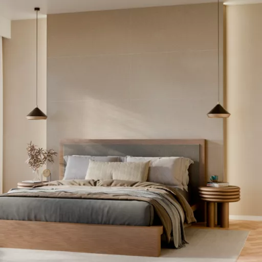 MODEE SPC FALBURKOLAT TWEED SAND (WMT 527) - STRIPES 1200x600