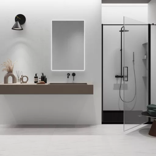 MODEE SPC FALBURKOLAT MONO WHITE (WMT 512) - CONCRETE 1200x600