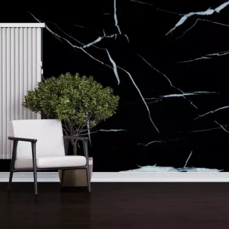 Vízálló PVC falpanel Ebon Vein Marble 240x120
