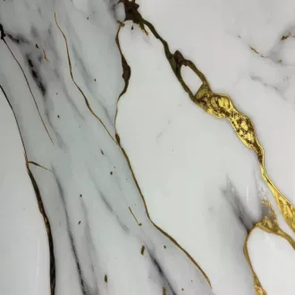 Vízálló PVC falpanel Opulent Sunrise Gold 280x120