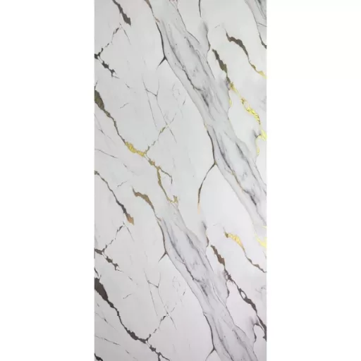 Vízálló PVC falpanel Opulent Sunrise Gold 280x120