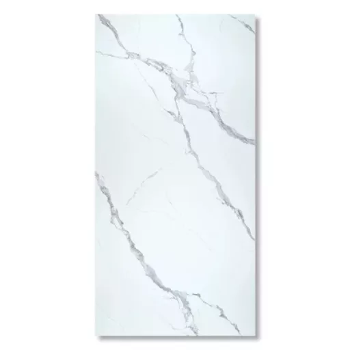 Vízálló PVC falpanel Carla White 120x280 cm