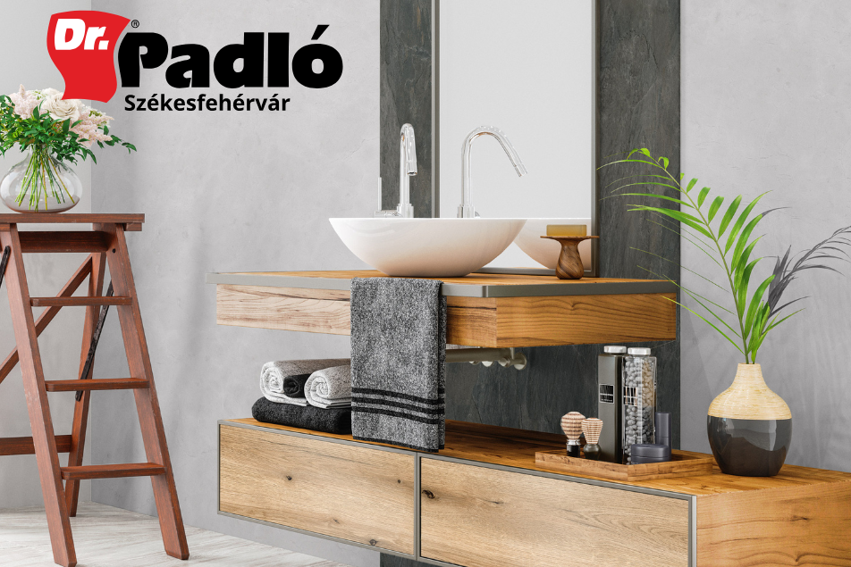 Fürdőszoba hidegburkolat nélkül – SPC padló és falpanel